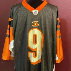 Cincinnati Bengals Carson Palmer #9 NFL Reebok Men’s XL Jersey